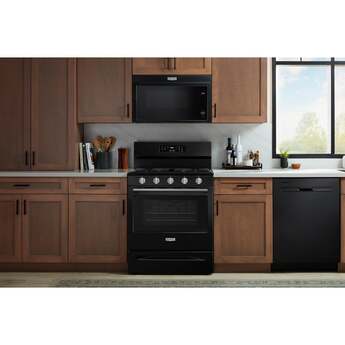 Maytag 30 Inch, 5.3 Cu. Ft. Gas Range With No Preheat Air Fry and Air Baking: Black — thumbnail 5