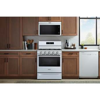 Maytag 30 Inch, 5.3 Cu. Ft. Gas Range With No Preheat Air Fry and Air Baking: White — thumbnail 8
