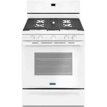 Maytag 30" White Gas Sealed Burner Range