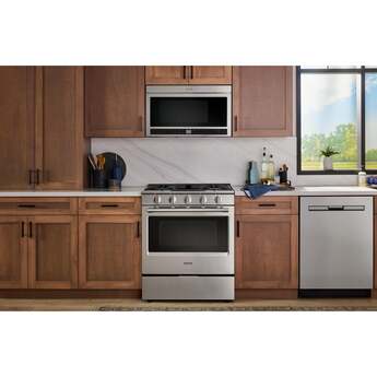 Maytag 30-Inch Wide Slide-In Gas Range with Grill Mode and No Preheat Air Fry - 5.0 Cu. Ft.: Fingerprint-Resistant Stainless Steel — thumbnail 10