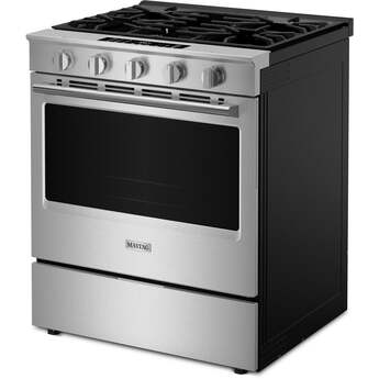 Maytag 30-Inch Wide Slide-In Gas Range with Grill Mode and No Preheat Air Fry - 5.0 Cu. Ft.: Fingerprint-Resistant Stainless Steel — thumbnail 34