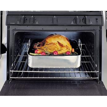 Premier SFK290BP 30 Inch Black Gas Freestanding Range — thumbnail 2