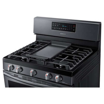 Samsung Freestanding Gas Range, Samsung NX58H5600SS - Appliances Connection