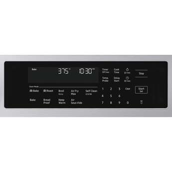 Samsung 30 Inch Slide-In Gas Smart Range with 5 Sealed Burners, 6.0 cu. ft. True Convection Oven, 23K BTU Dual Ring Burner, Reversible Griddle, Storage Drawer, No-Preheat Air Fry Max, Self Clean, and ADA Compliant: Stainless Steel — thumbnail 2