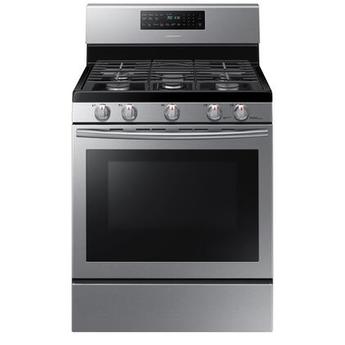 Samsung NX58H5600SS 30 Inch Stainless Steel Gas Convection Freestanding Range