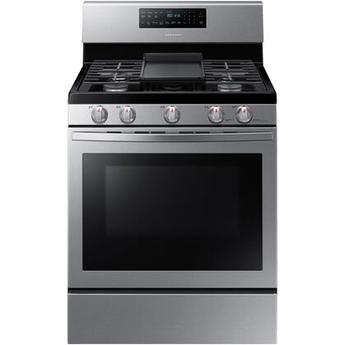 Samsung NX58R5601SS 30 Inch Stainless Steel Gas Convection Freestanding Range
