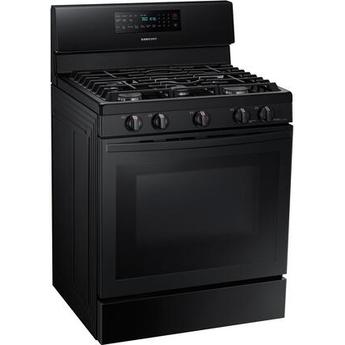 Samsung NX58T5601SB 30 Inch Black Gas Convection Freestanding Range — thumbnail 7