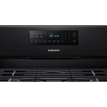 Samsung NX58T5601SB 30 Inch Black Gas Convection Freestanding Range — thumbnail 8