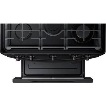 Samsung NX58T5601SB 30 Inch Black Gas Convection Freestanding Range — thumbnail 9