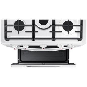 Samsung NX58T5601SW 30 Inch White Gas Convection Freestanding Range — thumbnail 10
