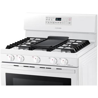 Samsung NX58T5601SW 30 Inch White Gas Convection Freestanding Range — thumbnail 9