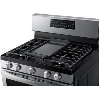 Samsung NX58T7511SS 30 Inch Stainless Steel Gas Convection Freestanding Range — thumbnail 3