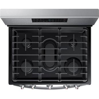 Samsung NX58T7511SS 30 Inch Stainless Steel Gas Convection Freestanding Range — thumbnail 4