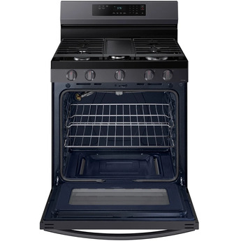 Samsung NX60A6311SG Black Stainless Steel Gas Freestanding Range, in Black Stainless Steel — thumbnail 13