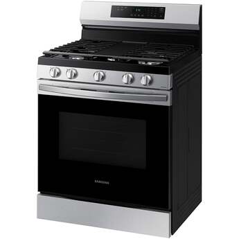 Samsung NX60A6311SS Stainless Steel Gas Freestanding Range, in Stainless Steel — thumbnail 22