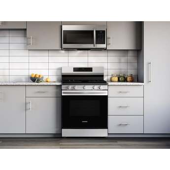 Samsung NX60A6311SS Stainless Steel Gas Freestanding Range, in Stainless Steel — thumbnail 24