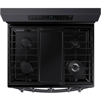 Samsung NX60A6511SG Black Stainless Steel Gas Freestanding Range, in Black Stainless Steel — thumbnail 16