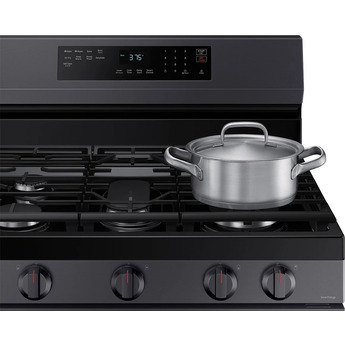 Samsung NX60A6511SG Black Stainless Steel Gas Freestanding Range, in Black Stainless Steel — thumbnail 19