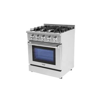 Thor Kitchen 30" Stainless Steel Natural Gas Sealed Burner Range - Convection — thumbnail 9