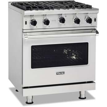 Viking VGIC53024BDGLP 5 Series 30 Inch Damascus Grey Gas Convection Freestanding Range — thumbnail 11