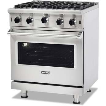 Viking VGIC53024BDGLP 5 Series 30 Inch Damascus Grey Gas Convection Freestanding Range — thumbnail 13