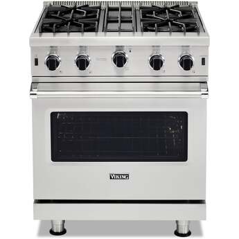 Viking VGIC53024BDGLP 5 Series 30 Inch Damascus Grey Gas Convection Freestanding Range — thumbnail 8