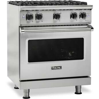 Viking VGR5304BSB  5 Series 30 Inch Slate Blue Gas Convection Freestanding Range — thumbnail 6