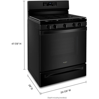 Whirlpool WFG550S0LB 30 Inch Gas Freestanding Range — thumbnail 15