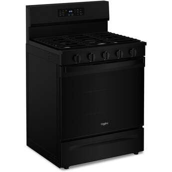 Whirlpool 30 Inch Gas Range With Air Cooking Technology, Nopreheat Air Fry And Air Baking And Self Clean: Black — thumbnail 16