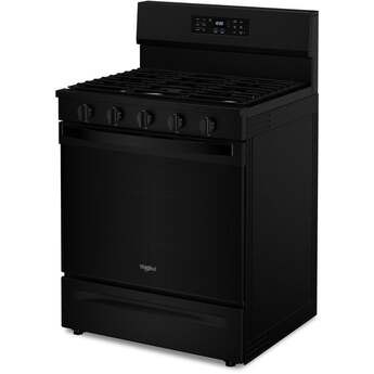 Whirlpool 30 Inch Gas Range With Air Cooking Technology, Nopreheat Air Fry And Air Baking And Self Clean: Black — thumbnail 40