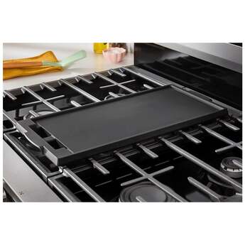 Whirlpool 30 Inch Gas Range With Air Cooking Technology, Nopreheat Air Fry And Air Baking And Self Clean: Fingerprint Resistant Black Stainless Steel — thumbnail 17