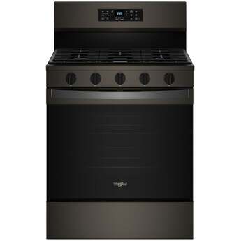 Whirlpool 30 Inch Gas Range With Air Cooking Technology, Nopreheat Air Fry And Air Baking And Self Clean: Fingerprint Resistant Black Stainless Steel — thumbnail 24