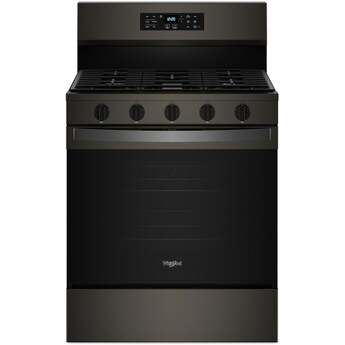 Whirlpool 30 Inch Gas Range With Air Cooking Technology, Nopreheat Air Fry And Air Baking And Self Clean: Fingerprint Resistant Black Stainless Steel — thumbnail 35