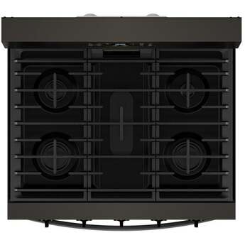 Whirlpool 30 Inch Gas Range With Air Cooking Technology, Nopreheat Air Fry And Air Baking And Self Clean: Fingerprint Resistant Black Stainless Steel — thumbnail 45