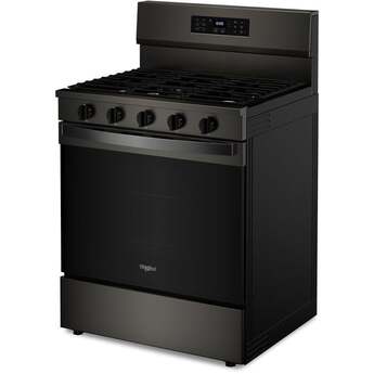 Whirlpool 30 Inch Gas Range With Air Cooking Technology, Nopreheat Air Fry And Air Baking And Self Clean: Fingerprint Resistant Black Stainless Steel — thumbnail 47