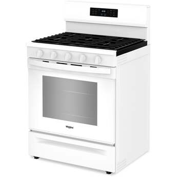 Whirlpool 30 Inch Gas Range With Air Cooking Technology, Nopreheat Air Fry And Air Baking And Self Clean: White — thumbnail 16