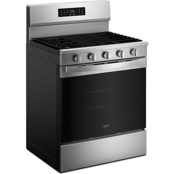 Whirlpool 30-inch Gas Range with Air Cooking Technology and EZ-2-Lift? Hinged Grates: Fingerprint Resistant Stainless Steel — thumbnail 18