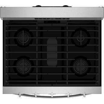 Whirlpool 30-inch Gas Range with Air Cooking Technology and EZ-2-Lift? Hinged Grates: Fingerprint Resistant Stainless Steel — thumbnail 4