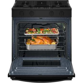 Whirlpool 30 inch 5 Cu. Ft. Smart Slide-In Gas Range With Air Cooking Technology And Steam Clean: Wsgs4530tx — thumbnail 23