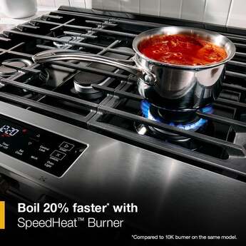 Whirlpool 30 inch 5 Cu. Ft. Smart Slide-In Gas Range With Air Cooking Technology And Steam Clean: Wsgs4530tx — thumbnail 22