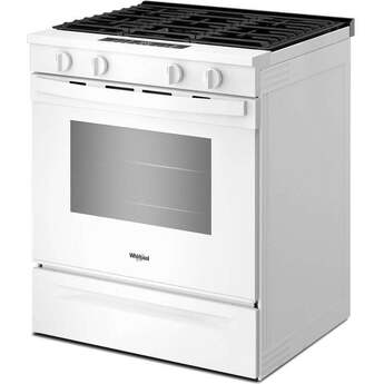 Whirlpool 30 inch 5 Cu. Ft. Smart Slide-In Gas Range With Air Cooking Technology And Steam Clean: Wsgs4530tx — thumbnail 6
