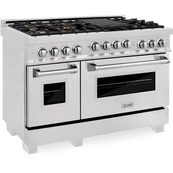 Z Line ZLINE RGSSNBR48  48 Inch Natural Gas, All Gas Double Oven Freestanding Range in