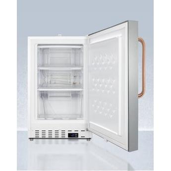AccuCold ADA305AFSSTBC 20 Inch Freestanding Compact Counter Depth Freezer, in Stainless Steel — thumbnail 2