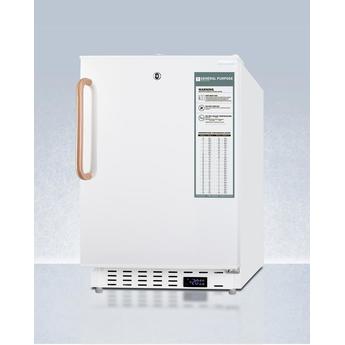 AccuCold ADA305AFTBC 20 Inch Freestanding Compact Counter Depth Freezer, in White — thumbnail 5