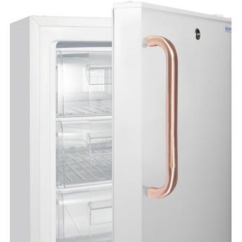 AccuCold ADA305AFTBC 20 Inch Freestanding Compact Counter Depth Freezer, in White — thumbnail 6