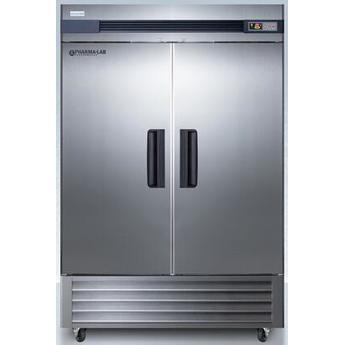 AccuCold AFS49ML 55.25 Inch Stainless Steel Freestanding Upright Freezer