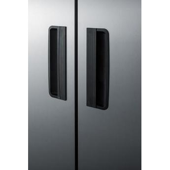 AccuCold AFS49ML 55.25 Inch Stainless Steel Freestanding Upright Freezer — thumbnail 10