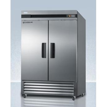 AccuCold AFS49ML 55.25 Inch Stainless Steel Freestanding Upright Freezer — thumbnail 5