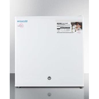 AccuCold FS24LMC 19 Inch White Freestanding Compact Counter Depth Freezer