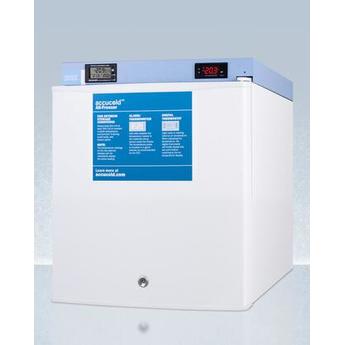 AccuCold FS24LMED2 19 Inch White Freestanding Compact Counter Depth Freezer — thumbnail 3